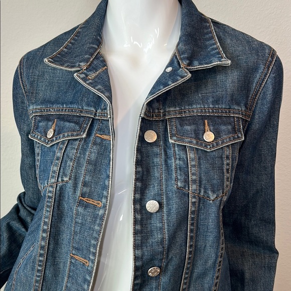 J. Crew Dark Blue Denim Jacket - Picture 2 of 8